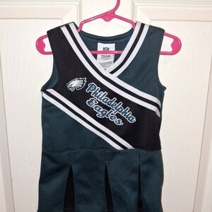 Philadelphia Eagles cheerleading dress. Size 3 toddler